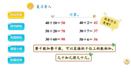 兩位數加一位數（不進位）、整十數 趣味數字課堂